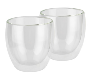 APS Verre double paroi TWINZ, 380 ml, set de 2