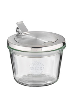 APS Bocal Weck avec couvercle, 580 ml, set de 2