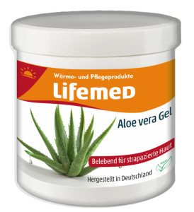 Lifemed Aloe Vera Gel, 250 ml Tiegel