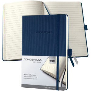 sigel Carnet de notes Conceptum, A5, quadrillé, beige