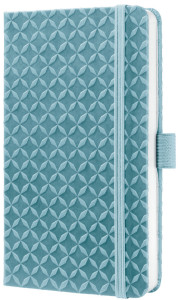 sigel Carnet de notes Jolie Flair, similicuir, A6, turquoise