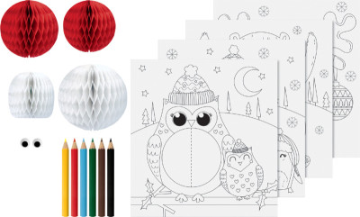 HEYDA Kit de coloriage 3D 