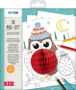 HEYDA Kit de coloriage 3D 