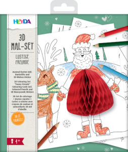 HEYDA Kit de coloriage 3D 