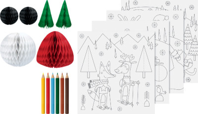 HEYDA Kit de coloriage 3D 