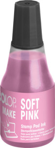 COLOP Encre pour tampon encreur MAKE, 25 ml, soft pink