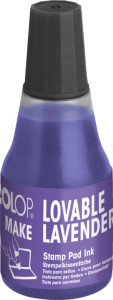 COLOP Encre pour tampon MAKE, 25 ml, lovable lanvender