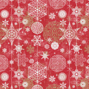 PAPSTAR Serviette à motif de Noël 