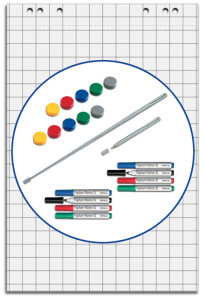 MAUL Flipchart-Zubehör Starter Set