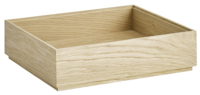 APS Boîte en bois VALO, GN 1/2, 325 x 265 x 45 mm, chêne