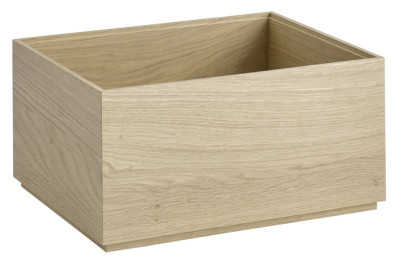 APS Boîte en bois VALO, GN 1/2, 325 x 265 x 45 mm, chêne