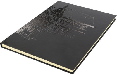 kangaro Cahier de croquis Design, 160 pages, A4, noir