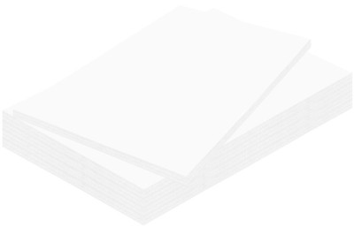 kangaro Carton plume, 500 x 700 mm, épaisseur: 10 mm, blanc