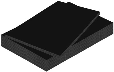 kangaro Carton plume, 700 x 1.000 mm, épaisseur 10 mm, blanc