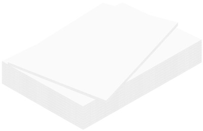 kangaro Carton plume, 700 x 1.000 mm, épaisseur: 5 mm, blanc