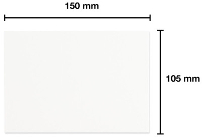 kangaro Carte, 250 g/m2, 105 x 150 mm, blanc