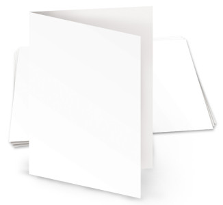 kangaro Carte double, 105 x 150 mm, 300 g/m2, blanc