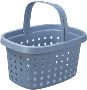 NHG Panier à provisions SEOUL BASKET, PP, 16 litres, gris