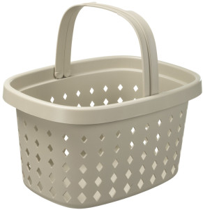 NHG Panier à provisions SEOUL BASKET, PP, 16 litres, gris