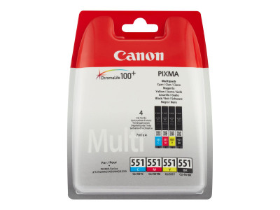 Canon : CLI-551 C/M/Y/BK MULTI pack