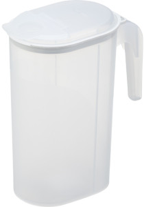 plast team Saftkrug, 1,5 Liter, transparent/grün