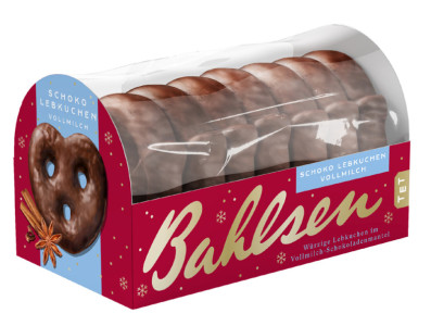 Bahlsen Bretzels en pain d'épices, au lait complet, 175 g