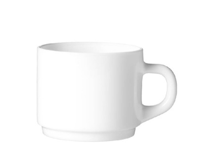 Esmeyer Arcoroc Tasse à café EVERYDAY, 0,22 l, blanc