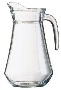 Esmeyer Arcoroc Carafe en verre ARC, sans couvercle, 1 l