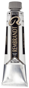 ROYAL TALENS Rembrandt Ölfarbe, 40 ml, titanweiß (Safloröl)