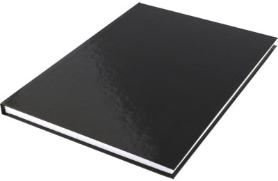 kangaro Cahier, A4, 160 pages, ligné, noir