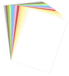 Clairefontaine Bloc de papier couleur MAYA, A4, 185 g/m2