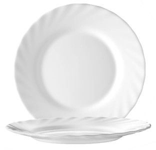 Esmeyer Assiette creuse TRIANON, 225 mm, blanc