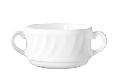 Esmeyer Assiette creuse TRIANON, 225 mm, blanc