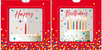 SUSY CARD Carte d'anniversaire 3D Sliding card 