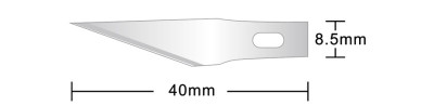 Hansa Skalpell HS-101.9, schwarz