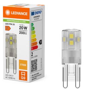 LEDVANCE Ampoule LED PIN, 2,6 Watt, G9