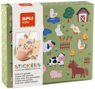 APLI kids Jeu de gommettes 