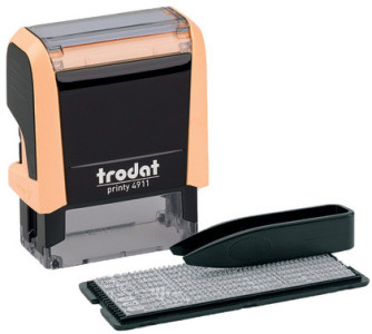 trodat Textstempel-Set Printy 4911 Typomatic, pastell-grün