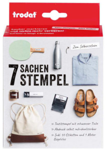 trodat Textilstempel-Set 