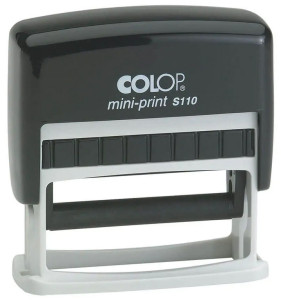 COLOP Textstempel Mini-Print S110, schwarz