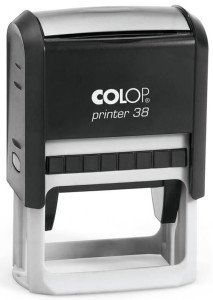 COLOP Textstempel Printer 38, 7-zeilig, schwarz