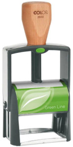 COLOP Textstempel Classic 2600 Green Line, 8-zeilig