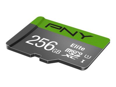 PNY : MICRO-SD ELITE 256GB CLASS XC CLASS 10 / UHS-I U1 / A1 (V10