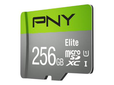 PNY : MICRO-SD ELITE 256GB CLASS XC CLASS 10 / UHS-I U1 / A1 (V10