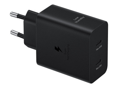 Samsung : ULTRA FAST DUO 50W OR 2 X 25W MAINS CHARGER GAN (avec 45W 1.8M