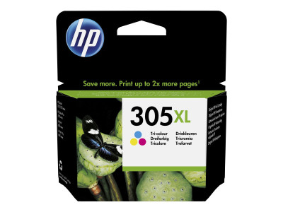 HP : HP 305XL HIGH YIELD TRI-COLOR EN/RU pour R/PL/CZ/HU INK cartridge