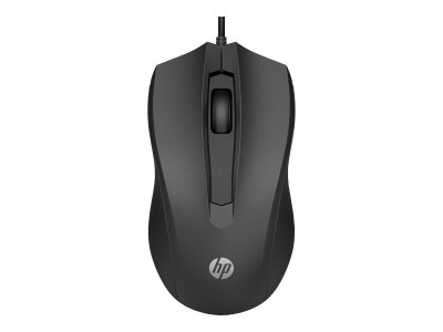 HP : HP 105 BLACK WIRED MOUSE