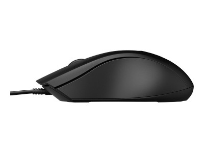 HP : HP 105 BLACK WIRED MOUSE