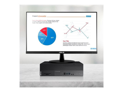 Asustek : EXPERTCENTER D7 I3-13100 8GB 256GB PCIE G4 SSD NOOS (ci3g13)