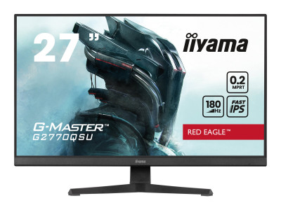 Iiyama : 27IN G-MASTER RED EAGLE FAST IPS 2560X1440 180HZ 02MS 400CD/M